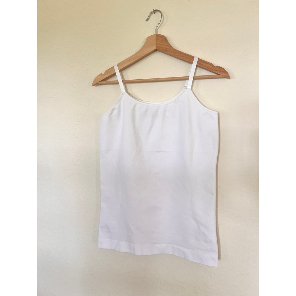 Shapermint Camisole Women 2XL White Seamless Shapewear Tank Top Cami